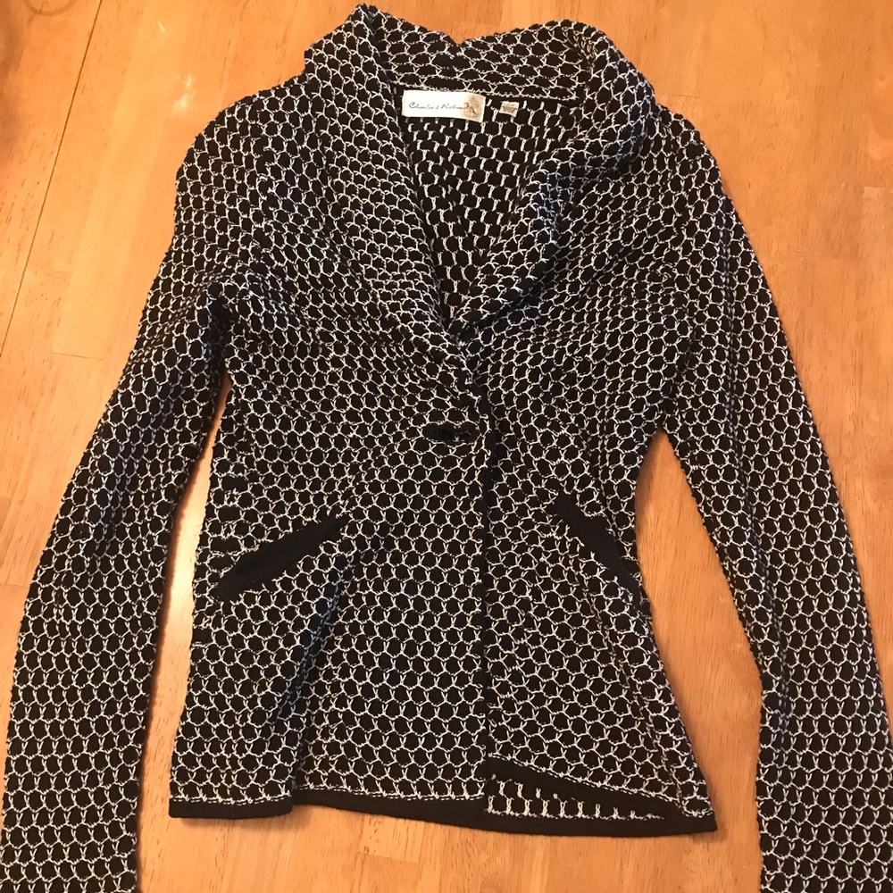 ANTHROPOLOGIE Woven blazer size small